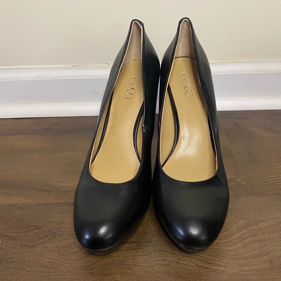 Nine & Co. Black High Heels Size 9.5 - Picture 2 of 5
